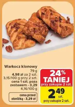Carrefour Warkocz klonowy oferta