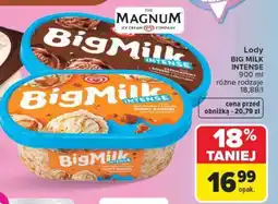 Carrefour Lody BIG MILK INTENSE oferta