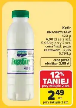Carrefour Kefir Krasnystaw oferta