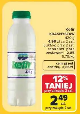 Carrefour Kefir Krasnystaw oferta