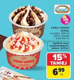 Carrefour Lody z sosem KORAL oferta