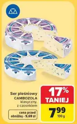 Carrefour Ser pleśniowy CAMBOZOLA oferta
