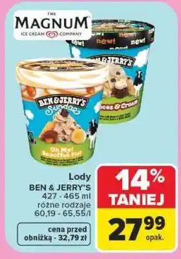 Carrefour Lody BEN & JERRY’S oferta