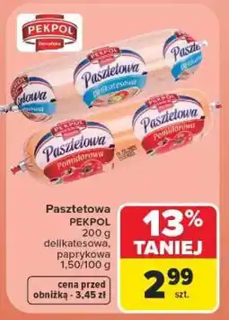Carrefour Pasztetowa PEKPOL oferta