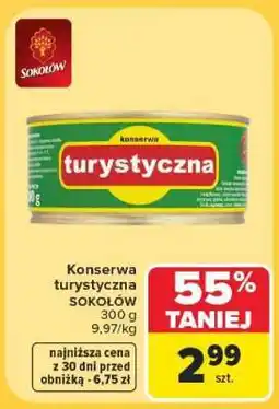 Carrefour Konserwa turystyczna SOKOŁÓW oferta