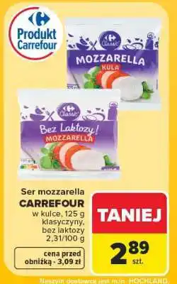 Carrefour Ser mozzarella CARREFOUR oferta