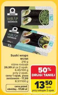 Carrefour Sushi wraps oferta