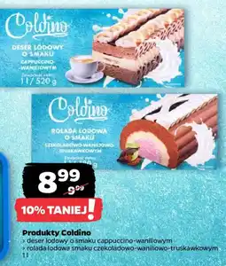 Netto Coldino Produkty deser lodowy lub rolada oferta