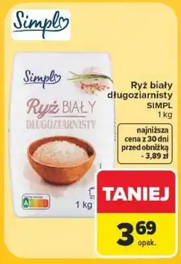 Carrefour Ryż biały długoziarnisty oferta