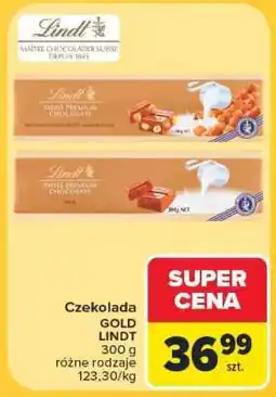 Carrefour Czekolada GOLD LINDT oferta