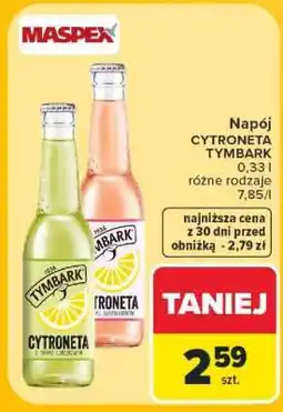 Carrefour Napój Cytroneta Tymbark oferta