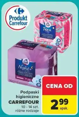 Carrefour Podpaski higieniczne CARREFOUR oferta