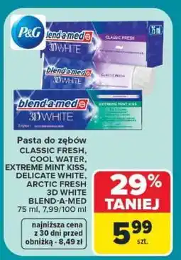 Carrefour BLEND-A-MED 3D white oferta