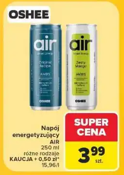 Carrefour Napój energetyzujący AIR oferta