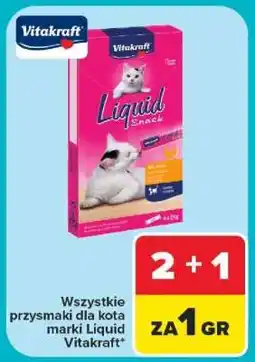 Carrefour Vitakraft Liquid Snack oferta