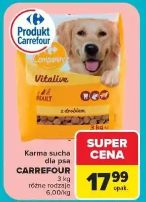 Carrefour Karma sucha dla psa Carrefour oferta