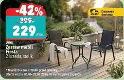 Biedronka Zestaw mebli Fiesta oferta