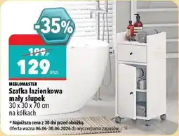Biedronka MEBLOMASTER Szafka łazienkowa mały słupek oferta
