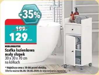 MEBLOMASTER Szafka łazienkowa mały słupek