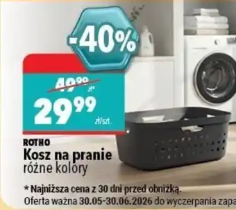 Biedronka ROTHO Kosz na pranie oferta