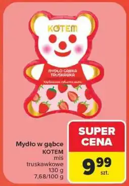 Carrefour Mydło w gąbce KOTEM oferta