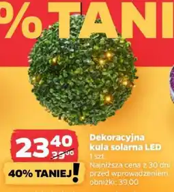Netto Dekoracyjna kula solarna LED oferta