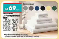 Biedronka Zestaw ręczników Frotte oferta