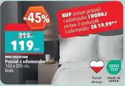 Biedronka PURE COLLECTION Pościel z adamaszku oferta