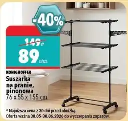Biedronka Suszarka na pranie, pinonowa oferta