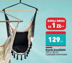 Biedronka GARDENIC Krzesło brazylijskie oferta
