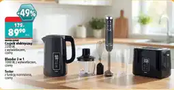 Biedronka HOFFEN EXPERT Czajnik elektryczny/ Blender 3 w 1/ Toster oferta