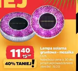 Netto Lampa solarna gruntowa - mozaika oferta