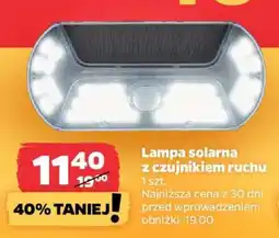 Netto Lampa solarna z czujnikiem ruchu oferta