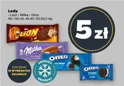Netto Lody LION, MILKA, OREO oferta