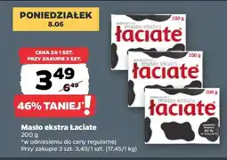 Netto Masło ekstra ŁACIATE oferta