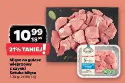 Netto Mięso na gulasz wieprzowy z szynki Sztuka Mięsa oferta