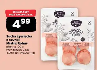 Netto Sucha żywiecka z szynki Mistrz Rohus oferta