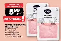 Netto Szynka konserwowa Mistrz Rohus oferta