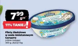 Netto Filety śledziowe w sosie śmietanowym Corsarro oferta