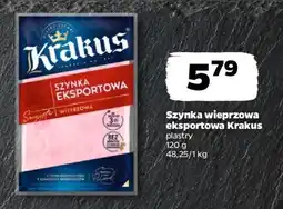 Netto Szynka wieprzowa eksportowa Krakus oferta