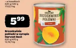 Netto Brzoskwinie połówki w syropie Harvest Best oferta