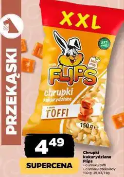 Netto Chrupki kukurydziane Flips oferta