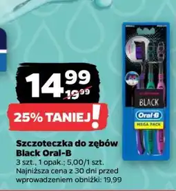 Netto Szczoteczka do zębów Black Oral B oferta