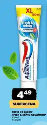 Netto Pasta do zębów Fresh & Minty Aquafresh oferta