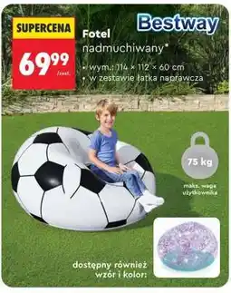 Biedronka Fotel nadmuchiwany oferta