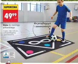 Biedronka Mata do treningu piłkarskiego oferta