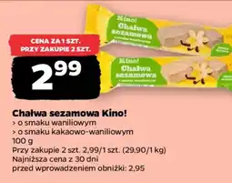 Netto Kino! Chałwa sezamowa oferta