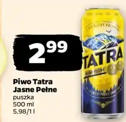 Netto Tatra Piwo Jasne Pełne oferta