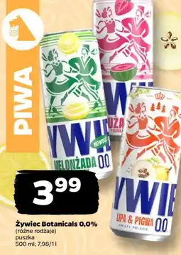 Netto Żywiec Botanicals 0,0% oferta