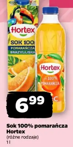 Netto Hortex Sok 100% pomarańcza oferta
